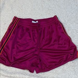 Nike Fuchsia shorts